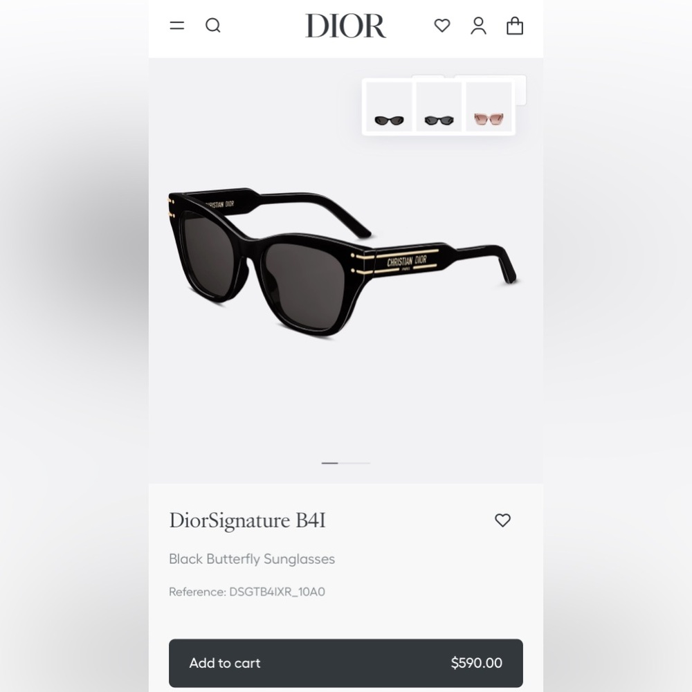Christian Dior sunglasses - Picture 10 of 12